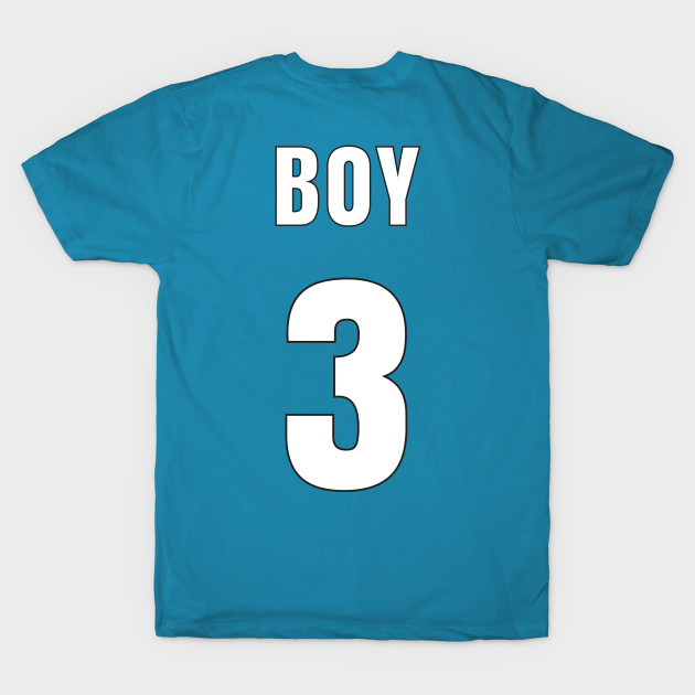 BOY NUMBER 3 FRONT-BACK-PRINT by mn9